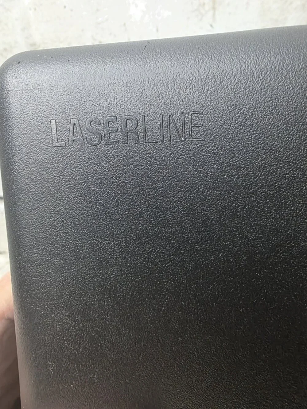 Laserline CD DVD Fold Out Storage Case 40 Disc Hard Shell Black Slide Latch Lock